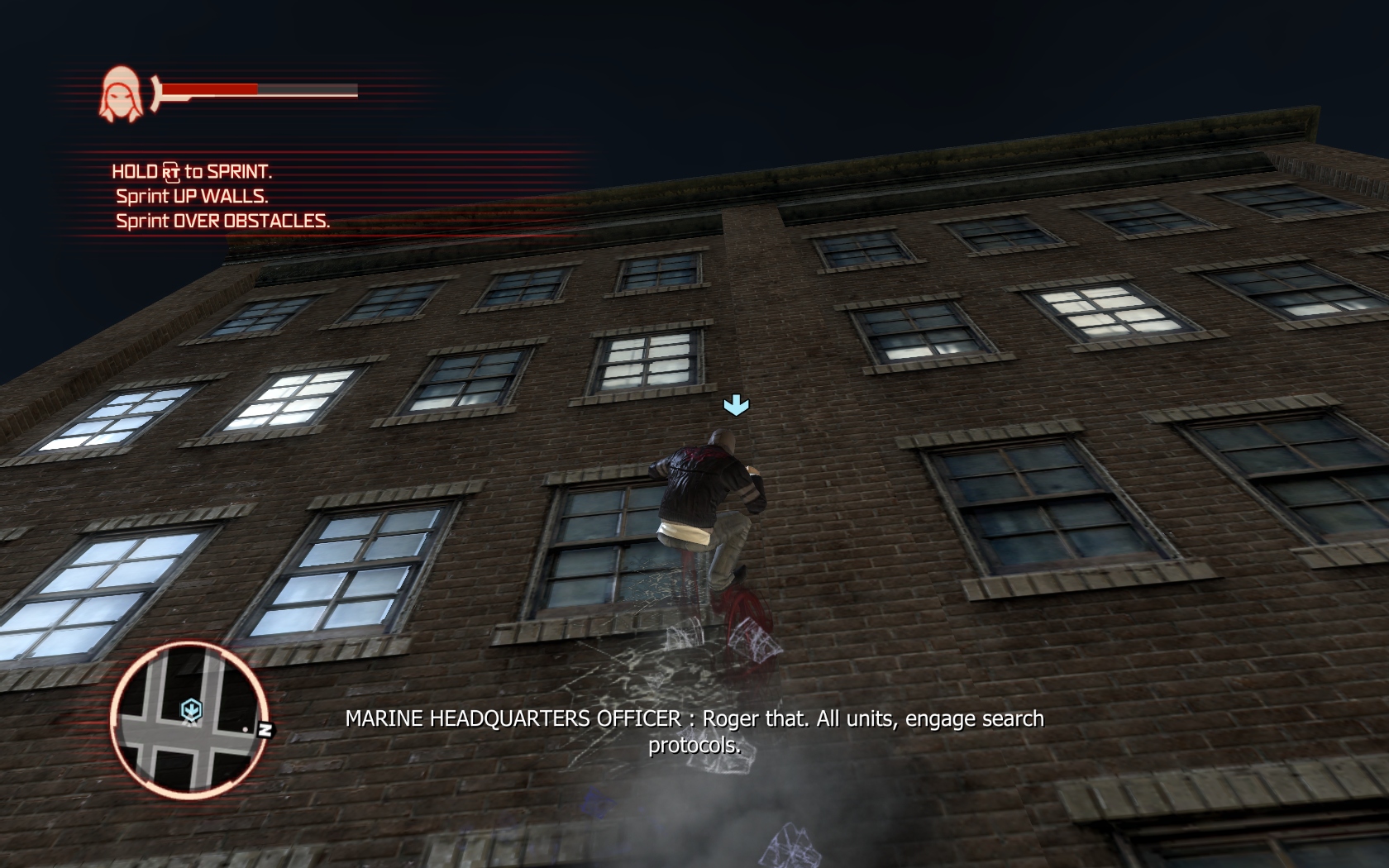 Prototype Screenshot 2 Movement is fluid and frustrating at the same time.